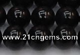 CTE1617 15.5 inches 18mm round A grade black tiger eye beads