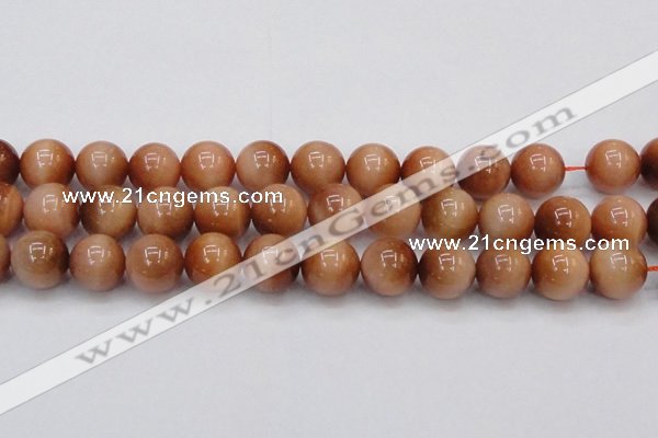 CTE1657 15.5 inches 18mm round sun orange tiger eye beads