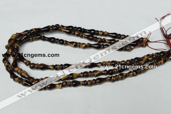 CTE168 15.5 inches 6*28mm yellow tiger eye gemstone beads