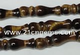 CTE170 15.5 inches 10*28mm yellow tiger eye gemstone beads