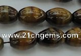 CTE1702 15.5 inches 13*18mm rice yellow tiger eye beads