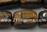 CTE1709 15.5 inches 14*22mm nuggets yellow tiger eye beads