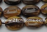 CTE1716 15.5 inches 13*18mm oval yellow tiger eye beads wholesale