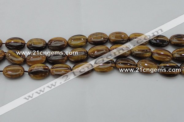 CTE1717 15.5 inches 15*20mm oval yellow tiger eye beads wholesale