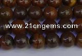 CTE1781 15.5 inches 6mm round yellow iron tiger beads wholesale