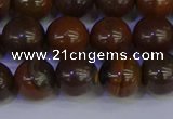 CTE1783 15.5 inches 10mm round yellow iron tiger beads wholesale