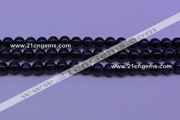 CTE1852 15.5 inches 8mm round blue tiger eye beads wholesale