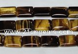 CTE189 15.5 inches 13*18mm rectangle yellow tiger eye gemstone beads