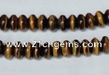 CTE193 15.5 inches 4*6mm rondelle yellow tiger eye gemstone beads