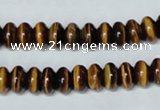 CTE194 15.5 inches 5*8mm rondelle yellow tiger eye gemstone beads