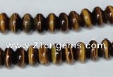 CTE195 15.5 inches 6*10mm rondelle yellow tiger eye gemstone beads