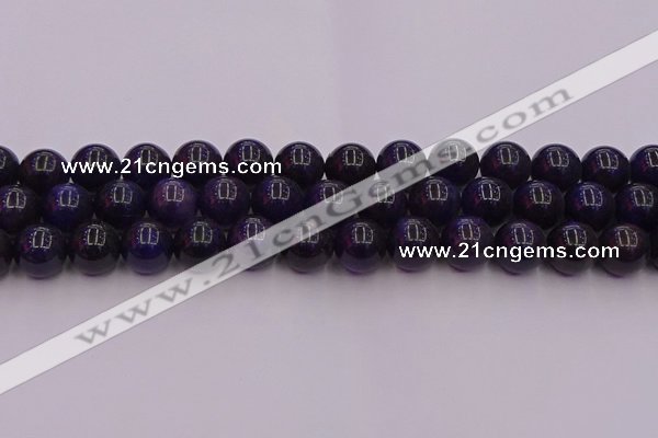 CTE1955 15.5 inches 14mm round purple tiger eye beads wholesale