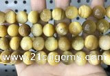 CTE2012 15.5 inches 14mm round golden tiger eye beads wholesale