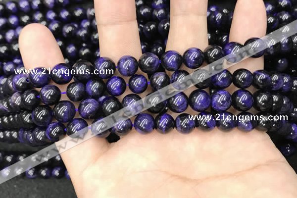 CTE2022 15.5 inches 6mm round purple tiger eye beads wholesale