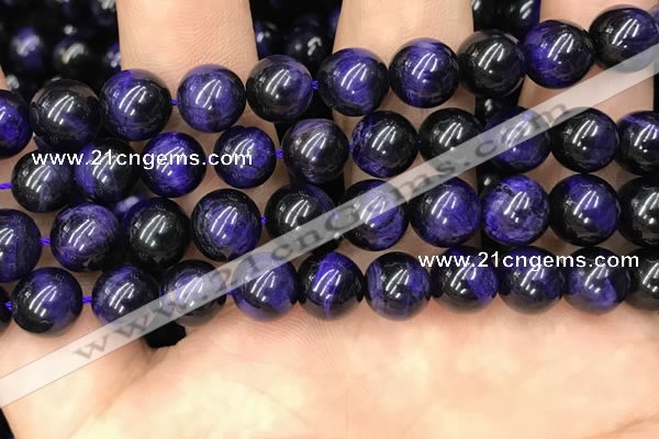 CTE2026 15.5 inches 14mm round purple tiger eye beads wholesale