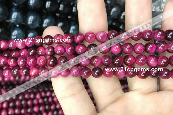 CTE2043 15.5 inches 6mm round red tiger eye beads wholesale