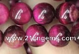 CTE2044 15.5 inches 8mm round red tiger eye beads wholesale