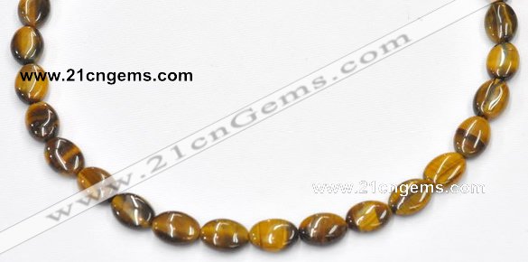 CTE21 15.5 inches oval 15*20mm yellow tiger eye beads Wholesale