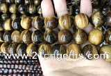 CTE2154 15.5 inches 20mm round yellow tiger eye beads wholesale
