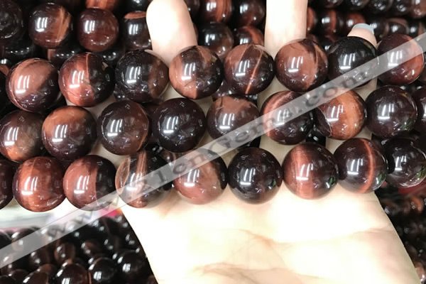 CTE2175 15.5 inches 18mm round red tiger eye beads wholesale