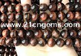 CTE2184 15.5 inches 12mm round red tiger eye gemstone beads