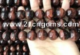 CTE2187 15.5 inches 18mm round red tiger eye gemstone beads