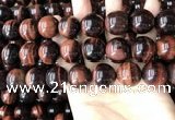 CTE2188 15.5 inches 20mm round red tiger eye gemstone beads