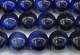 CTE2393 15 inches 6mm round blue tiger eye beads