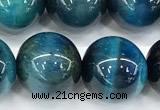 CTE2426 15 inches 10mm round blue tiger eye beads