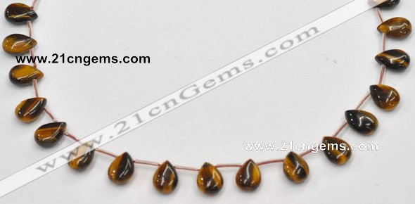 CTE25 teardrop 18*25mm yellow tiger eye beads Wholesale