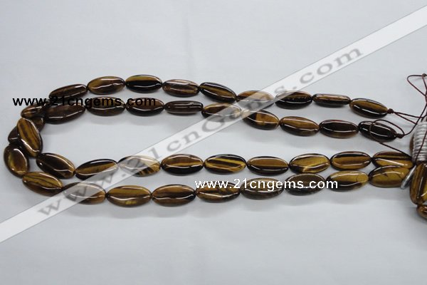 CTE305 15.5 inches 10*20mm marquise yellow tiger eye gemstone beads