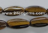 CTE306 15.5 inches 12*25mm marquise yellow tiger eye gemstone beads