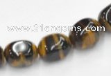 CTE33 15.5 inches 10*14mm freeform blue tiger eye beads wholesale