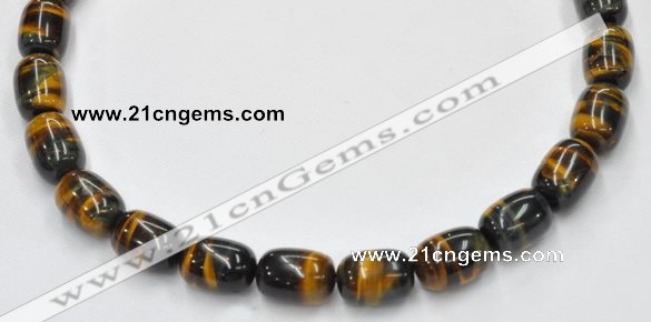 CTE34 15.5 inches 13*18mm egg-shaped blue tiger eye beads wholesale