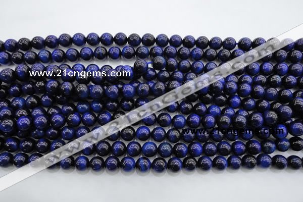 CTE415 15.5 inches 6mm round blue tiger eye beads wholesale
