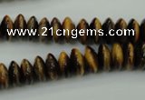 CTE436 15.5 inches 4*10mm rondelle yellow tiger eye beads wholesale