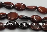 CTE57 15.5 inches 10*14mm oval red tiger eye gemstone beads