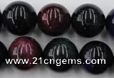 CTE597 15.5 inches 18mm round colorful tiger eye beads wholesale