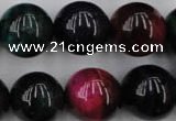 CTE598 15.5 inches 20mm round colorful tiger eye beads wholesale