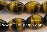 CTE616 15.5 inches 15*20mm rice yellow tiger eye beads wholesale