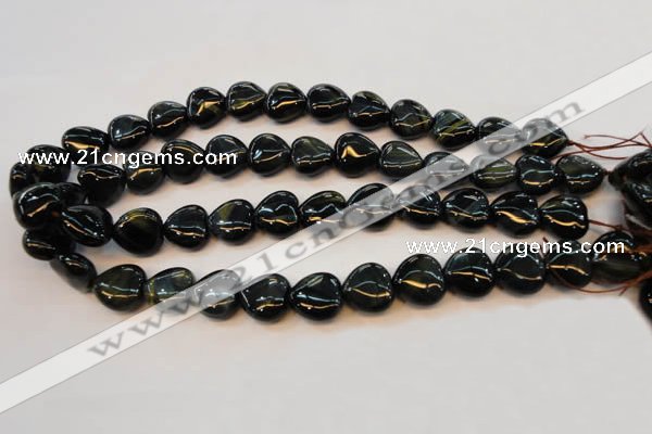 CTE650 15.5 inches 16*16mm heart blue tiger eye beads wholesale