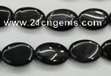 CTE74 15.5 inches 12*16mm oval blue tiger eye gemstone beads