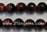 CTE86 15.5 inches 12mm round red tiger eye gemstone beads