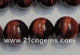 CTE88 15.5 inches 16mm round red tiger eye gemstone beads