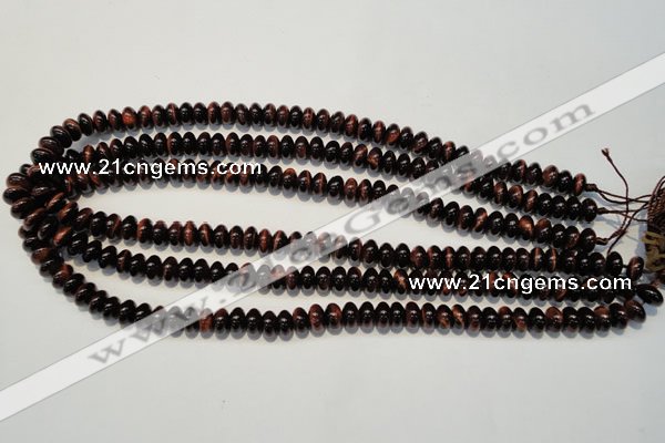 CTE895 15.5 inches 5*8mm rondelle red tiger eye beads wholesale