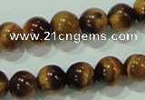 CTG02 15.5 inches 4mm round tiny tigers eye beads wholesale