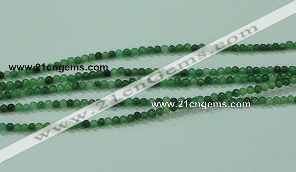 CTG09 15.5 inches 2mm round  tiny moss agate beads wholesale