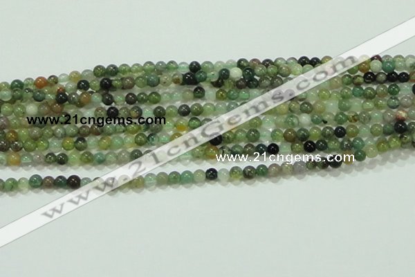 CTG10 15.5 inches 2mm round tiny indian agate beads wholesale