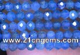 CTG1073 15.5 inches 2mm faceted round tiny apatite beads