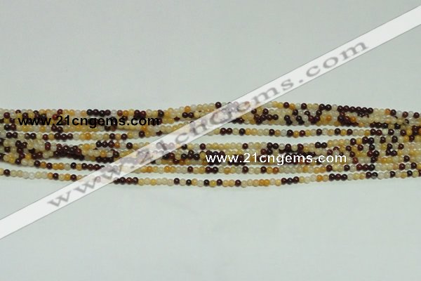 CTG108 15.5 inches 2mm round tiny mookaite gemstone beads wholesale